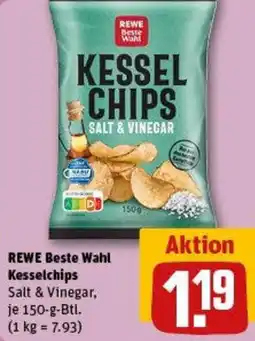 REWE REWE Beste Wahl Kesselchips Angebot