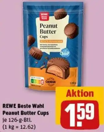 REWE REWE Beste Wahl Peanut Butter Cups Angebot