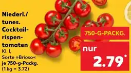 Kaufland Niederl./ tunes. Cocktailrispentomaten Angebot