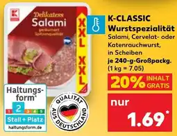 Kaufland K-CLASSIC Wurstspezialität Angebot