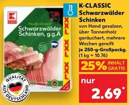 Kaufland K-CLASSIC Schwarzwälder Schinken Angebot