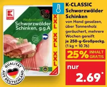 Kaufland K-CLASSIC Schwarzwälder Schinken Angebot