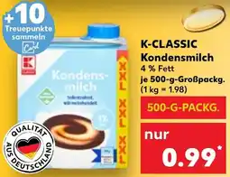 Kaufland K-CLASSIC Kondensmilch Angebot