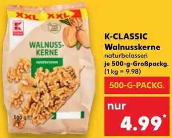 Kaufland K-CLASSIC Walnusskerne Angebot