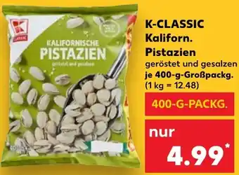 Kaufland K-CLASSIC Kaliforn. Pistazien Angebot