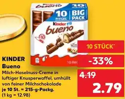 Kaufland KINDER Bueno Angebot