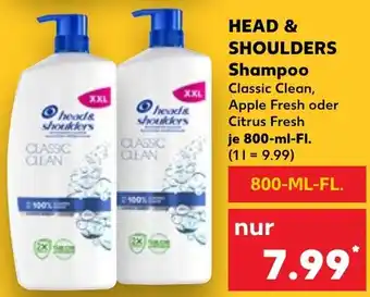 Kaufland HEAD & SHOULDERS Shampoo Angebot