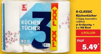 Kaufland K-CLASSIC Küchentücher Angebot