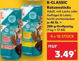 Kaufland K-CLASSIC Katzensticks Angebot