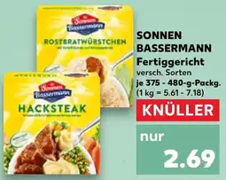 Kaufland SONNEN BASSERMANN Fertiggericht Angebot