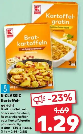 Kaufland K-CLASSIC Kartoffelgericht Angebot