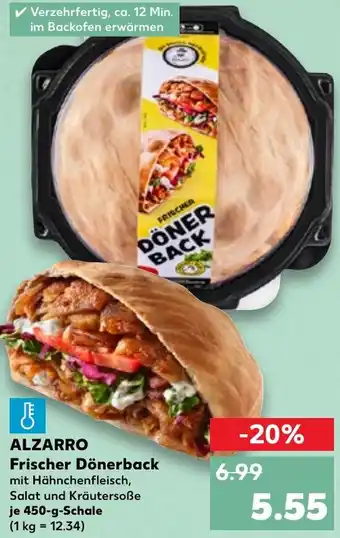 Kaufland ALZARRO Frischer Dönerback Angebot