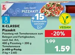 Kaufland K-CLASSIC Pizzakit Angebot