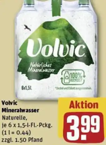 REWE Volvic Mineralwasser Angebot