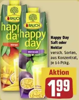 REWE RAUCH Happy Day Saft oder Nektar Angebot