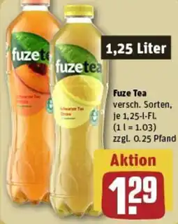 REWE Fuze Tea Angebot