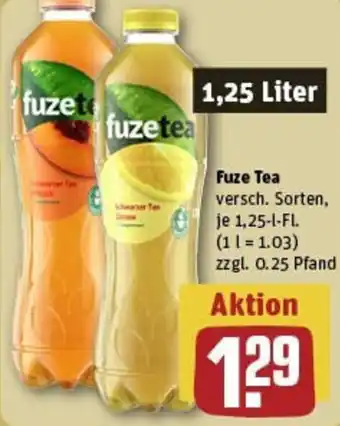 REWE Fuze Tea Angebot