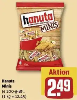 REWE Hanuta Minis Angebot