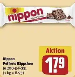 REWE Nippon Puffreis Häppchen Angebot