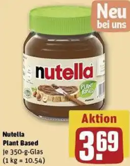 REWE Nutella Plant Based Angebot