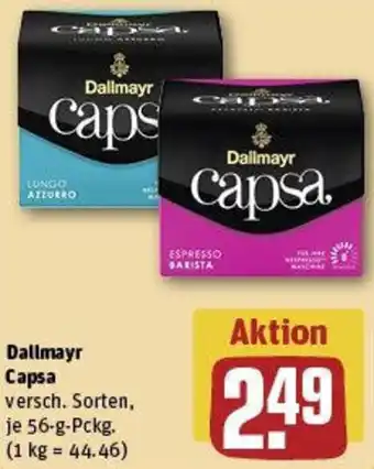 REWE Dallmayr Capsa Angebot