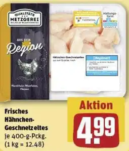 REWE Frisches Hähnchen Geschnetzeltes Angebot