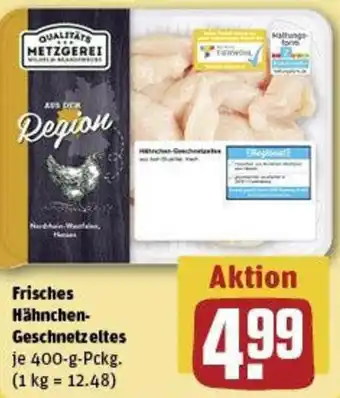 REWE Frisches Hähnchen Geschnetzeltes Angebot