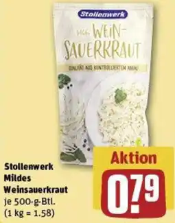 REWE Stollenwerk Mildes Weinsauerkraut Angebot