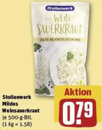 REWE Stollenwerk Mildes Weinsauerkraut Angebot