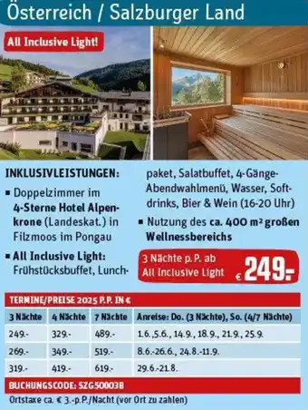 REWE Österreich/Salzburger Land Angebot