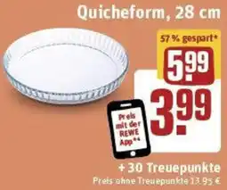 REWE Pyrex Quicheform, 28 cm Angebot