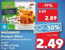 Kaufland WIESENHOF Knusper-Dinos Angebot