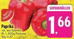 Edeka Gut & Günstig Paprika Angebot