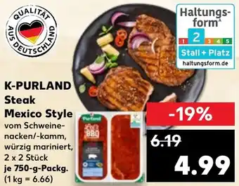 Kaufland K-PURLAND Steak Mexico Style Angebot