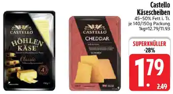 Edeka Castello Käsescheiben Angebot