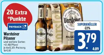 Edeka Warsteiner Pilsener Angebot