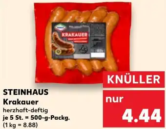 Kaufland STEINHAUS Krakauer Angebot