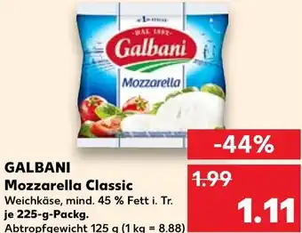 Kaufland GALBANI Mozzarella Classic Angebot