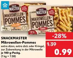 Kaufland SNACKMASTER Mikrowellen-Pommes Angebot