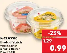 Kaufland K-CLASSIC Brotaufstrich Angebot