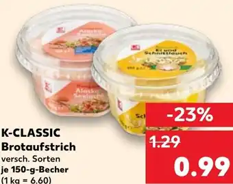 Kaufland K-CLASSIC Brotaufstrich Angebot