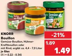 Kaufland KNORR Bouillon Angebot