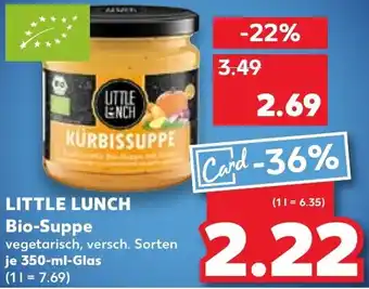 Kaufland LITTLE LUNCH Bio-Suppe Angebot