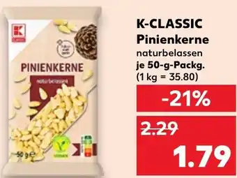 Kaufland K-CLASSIC Pinienkerne Angebot