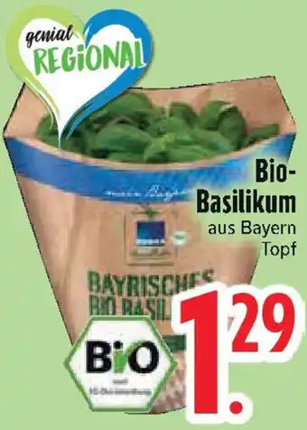 Edeka Bio-Basilikum Angebot