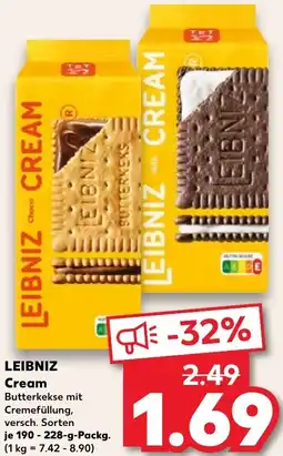 Kaufland LEIBNIZ Cream Angebot