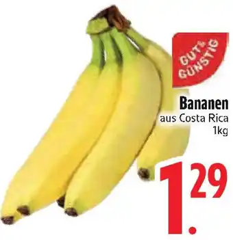 Edeka GUT & GÜNSTIG Bananen Angebot