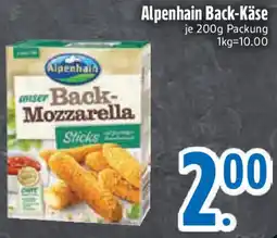 Edeka Alpenhain Back-Käse Angebot