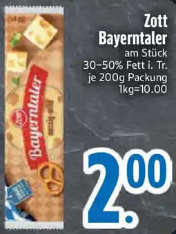 Edeka Zott Bayerntaler Angebot