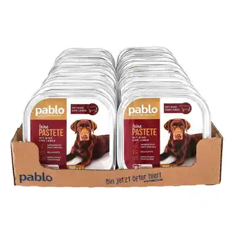 Netto Marken-Discount Pablo Hundenahrung Rind & Leber 300 g, 20er Pack Angebot